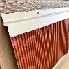 SOLIN BAVETTE ALUMINIUM 250 mm ROUGE - profil grillagé