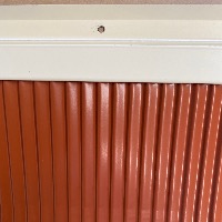Solin Bavette Plomb 200 mm Rouge - Profil biseauté mastic